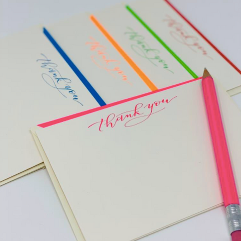 Correspondence cards - thank you