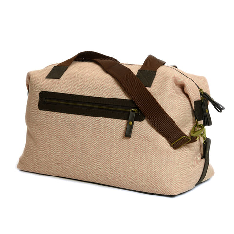 Pink weekend bag