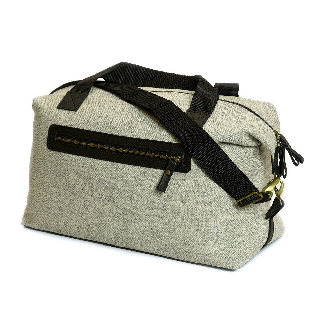 Grey weekend bag