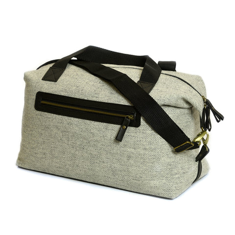 Grey weekend bag