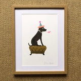 Circus lion print