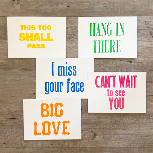 Correspondence cards - big love