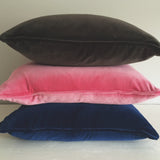 Velvet cushion