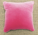 Velvet cushion