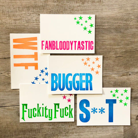 Correspondence cards - censored