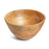 Mango wood salad bowl