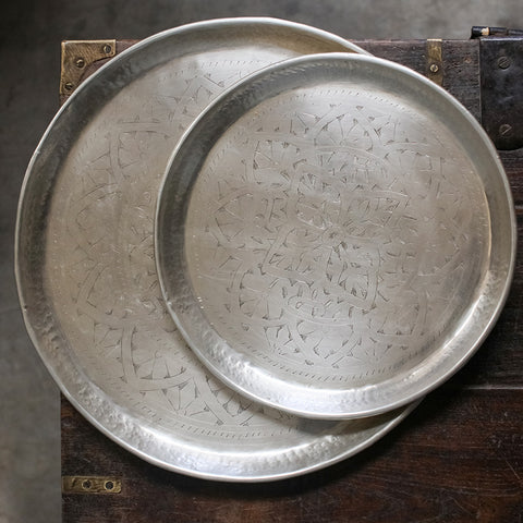 Silver tray