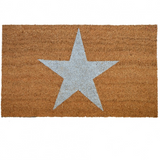 Silver star doormat