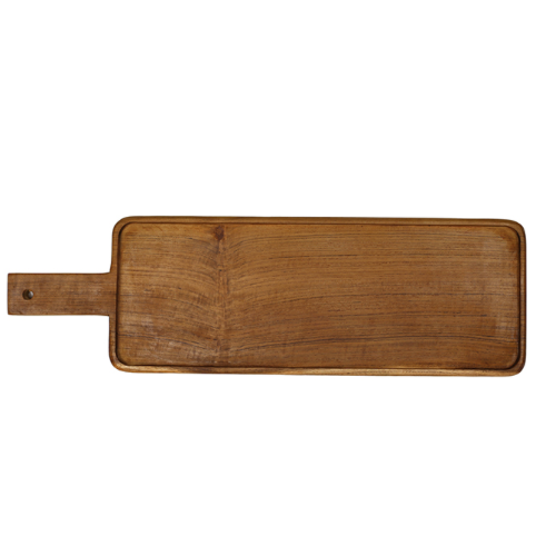 Teak paddle board