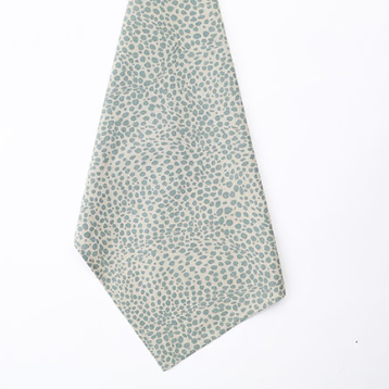 Blue animal print tea towel set