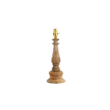 Mango wood lamp - natural