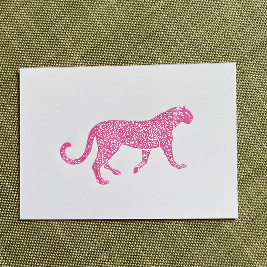 Leopard print - pink