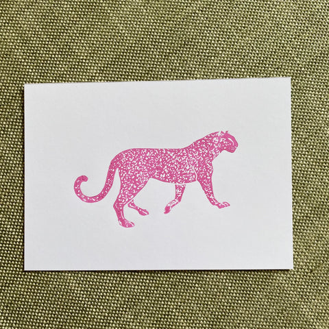 Leopard print - pink