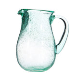 Recycled glass jug
