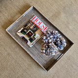 Ottoman tray - grey